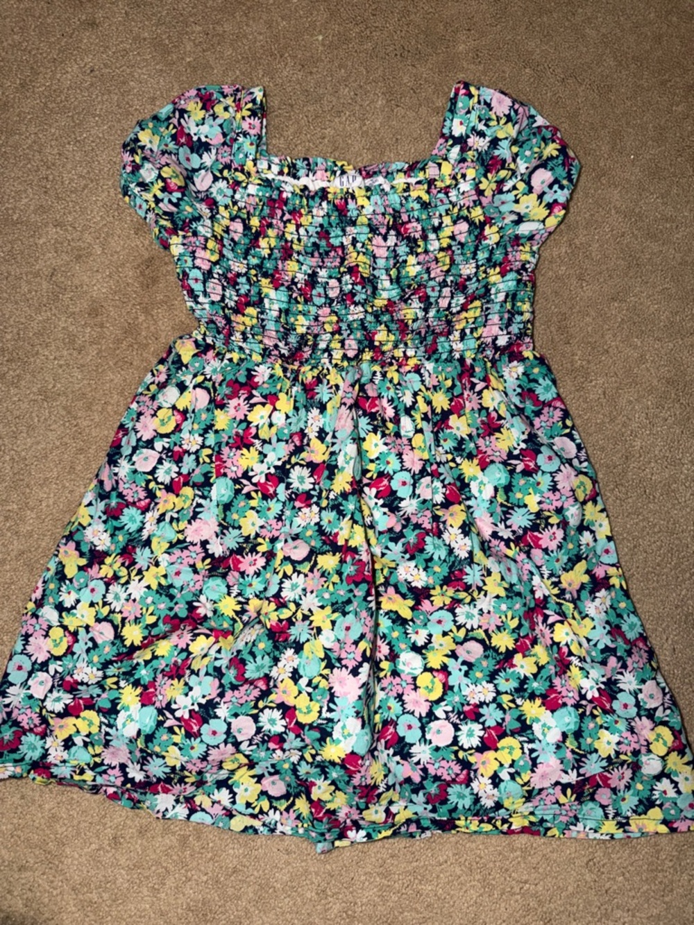 GAP Floral Smocked Dress, Floral